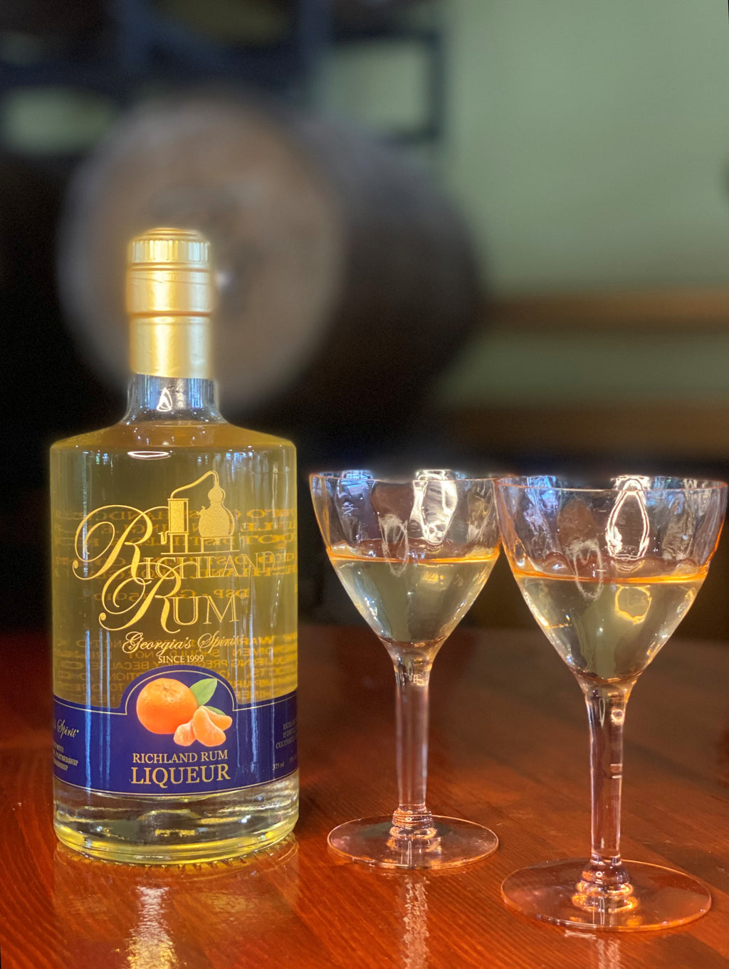 Award winning Richland Satsuma Rum Liqueur